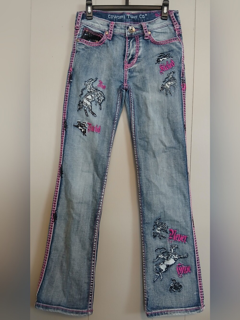 Cowgirl Tuff Girls Size 12 Jeans